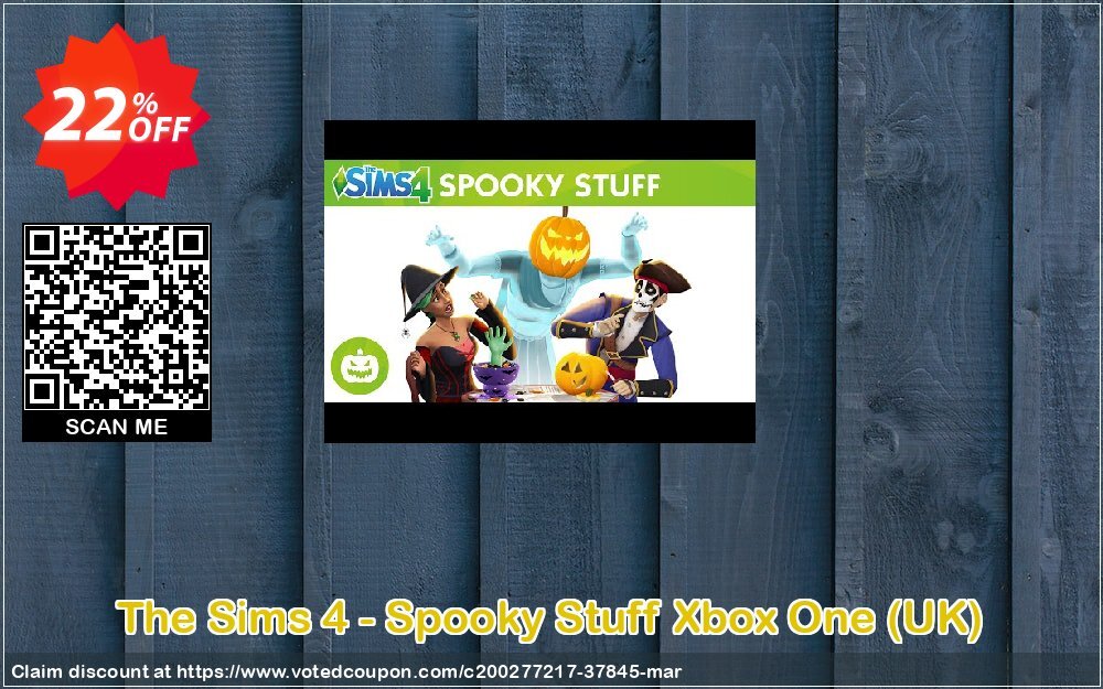 The Sims 4 - Spooky Stuff Xbox One, UK  Coupon, discount The Sims 4 - Spooky Stuff Xbox One (UK) Deal 2024 CDkeys. Promotion: The Sims 4 - Spooky Stuff Xbox One (UK) Exclusive Sale offer 