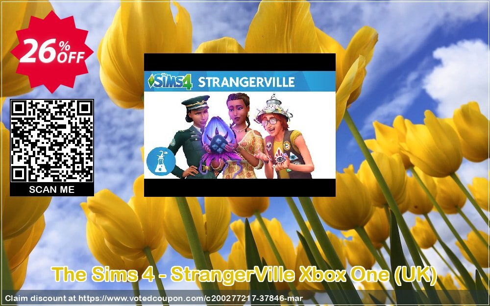 The Sims 4 - StrangerVille Xbox One, UK  Coupon, discount The Sims 4 - StrangerVille Xbox One (UK) Deal 2024 CDkeys. Promotion: The Sims 4 - StrangerVille Xbox One (UK) Exclusive Sale offer 