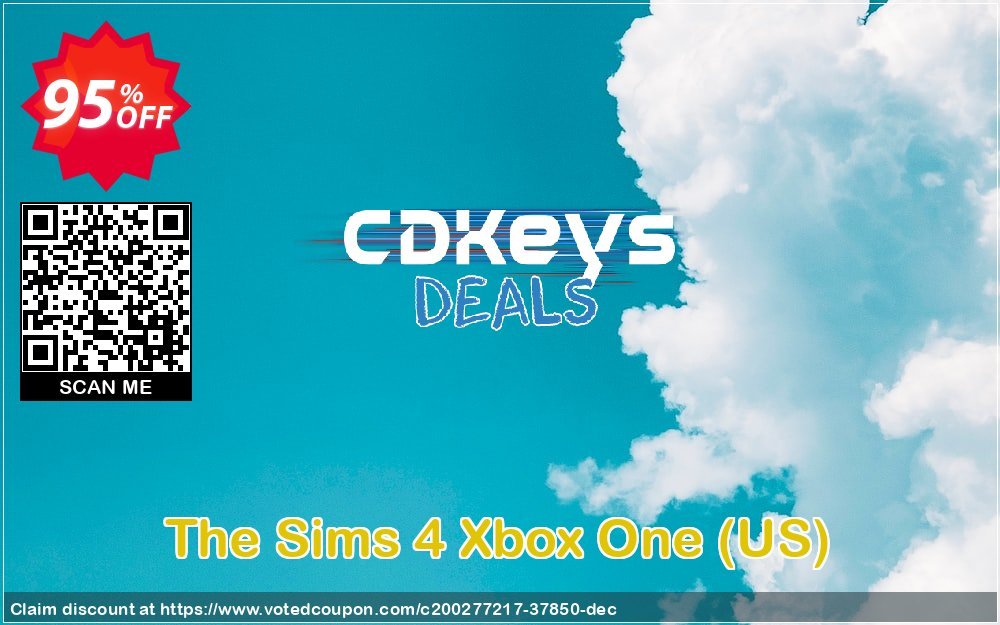 The Sims 4 Xbox One, US  Coupon, discount The Sims 4 Xbox One (US) Deal 2024 CDkeys. Promotion: The Sims 4 Xbox One (US) Exclusive Sale offer 