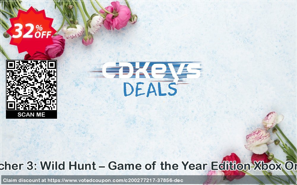 The Witcher 3: Wild Hunt – Game of the Year Edition Xbox One, WW  Coupon, discount The Witcher 3: Wild Hunt – Game of the Year Edition Xbox One (WW) Deal 2023 CDkeys. Promotion: The Witcher 3: Wild Hunt – Game of the Year Edition Xbox One (WW) Exclusive Sale offer 