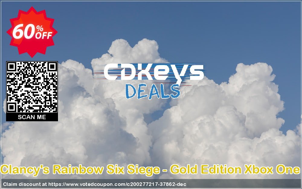 Tom Clancy&#039;s Rainbow Six Siege - Gold Edition Xbox One, UK  Coupon, discount Tom Clancy's Rainbow Six Siege - Gold Edition Xbox One (UK) Deal 2024 CDkeys. Promotion: Tom Clancy's Rainbow Six Siege - Gold Edition Xbox One (UK) Exclusive Sale offer 