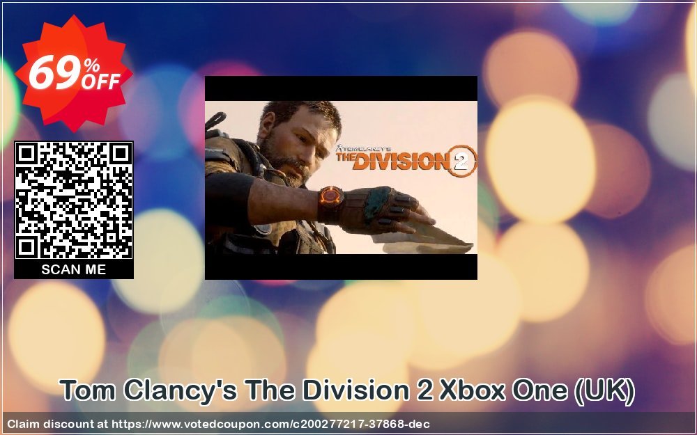Tom Clancy's The Division 2 Xbox One, UK  Coupon Code Apr 2024, 69% OFF - VotedCoupon