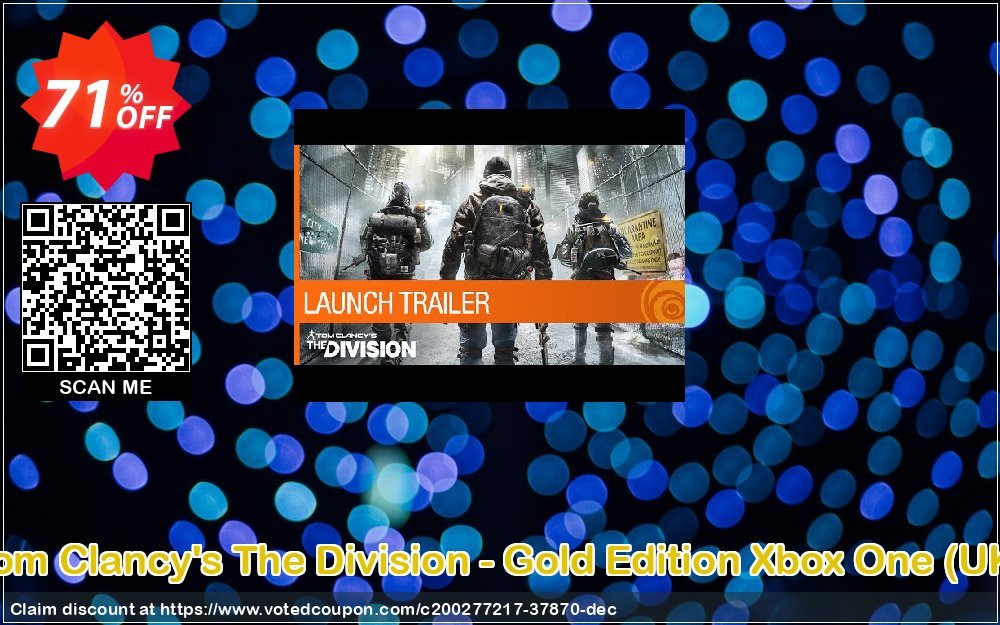 Tom Clancy's The Division - Gold Edition Xbox One, UK  Coupon Code Apr 2024, 71% OFF - VotedCoupon