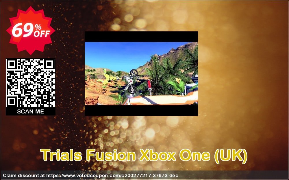 Trials Fusion Xbox One, UK  Coupon, discount Trials Fusion Xbox One (UK) Deal 2024 CDkeys. Promotion: Trials Fusion Xbox One (UK) Exclusive Sale offer 