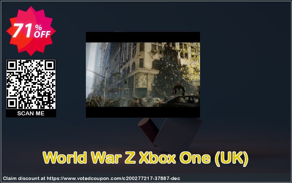 World War Z Xbox One, UK  Coupon, discount World War Z Xbox One (UK) Deal 2024 CDkeys. Promotion: World War Z Xbox One (UK) Exclusive Sale offer 