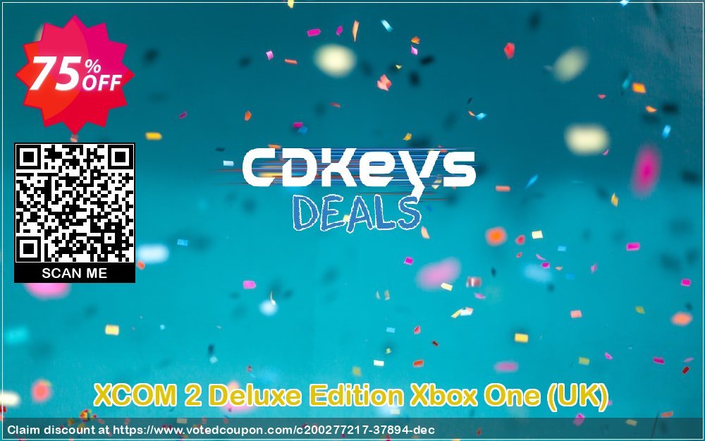 XCOM 2 Deluxe Edition Xbox One, UK  Coupon, discount XCOM 2 Deluxe Edition Xbox One (UK) Deal 2024 CDkeys. Promotion: XCOM 2 Deluxe Edition Xbox One (UK) Exclusive Sale offer 