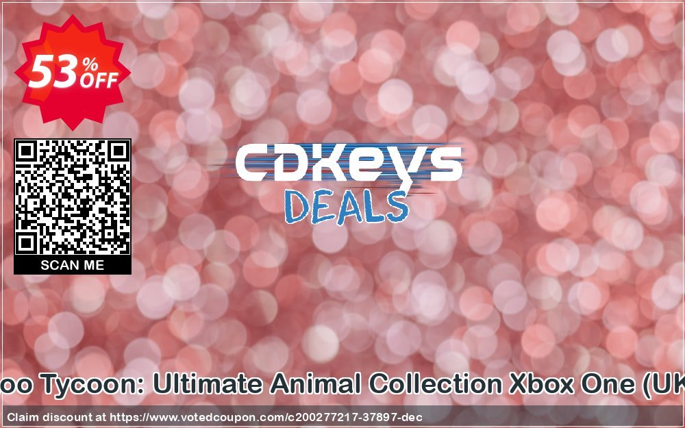 Zoo Tycoon: Ultimate Animal Collection Xbox One, UK  Coupon, discount Zoo Tycoon: Ultimate Animal Collection Xbox One (UK) Deal 2024 CDkeys. Promotion: Zoo Tycoon: Ultimate Animal Collection Xbox One (UK) Exclusive Sale offer 