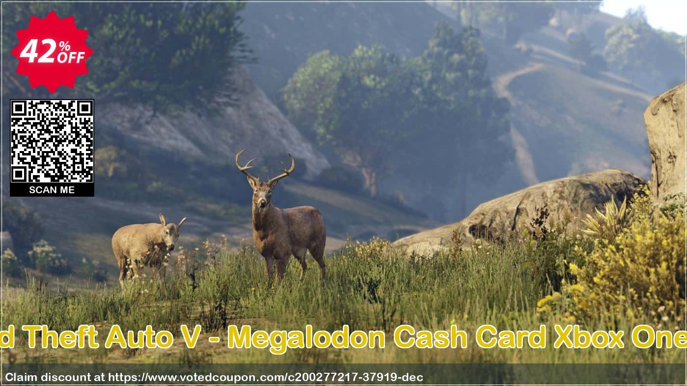 Grand Theft Auto V - Megalodon Cash Card Xbox One, US  Coupon Code Apr 2024, 42% OFF - VotedCoupon