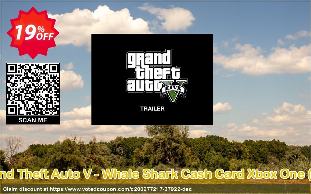 Grand Theft Auto V - Whale Shark Cash Card Xbox One, EU  Coupon, discount Grand Theft Auto V - Whale Shark Cash Card Xbox One (EU) Deal 2023 CDkeys. Promotion: Grand Theft Auto V - Whale Shark Cash Card Xbox One (EU) Exclusive Sale offer 