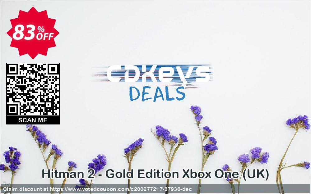 Hitman 2 - Gold Edition Xbox One, UK  Coupon, discount Hitman 2 - Gold Edition Xbox One (UK) Deal 2023 CDkeys. Promotion: Hitman 2 - Gold Edition Xbox One (UK) Exclusive Sale offer 