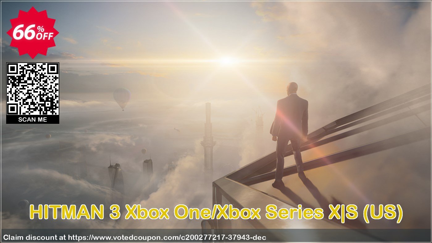 HITMAN 3 Xbox One/Xbox Series X|S, US  Coupon Code Apr 2024, 66% OFF - VotedCoupon