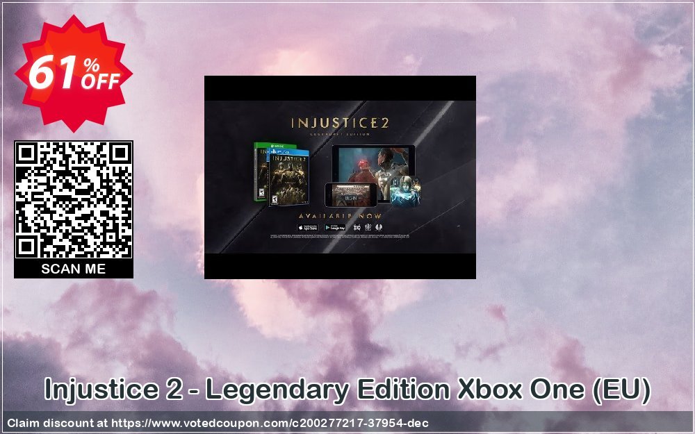 Injustice 2 - Legendary Edition Xbox One, EU  Coupon, discount Injustice 2 - Legendary Edition Xbox One (EU) Deal 2024 CDkeys. Promotion: Injustice 2 - Legendary Edition Xbox One (EU) Exclusive Sale offer 