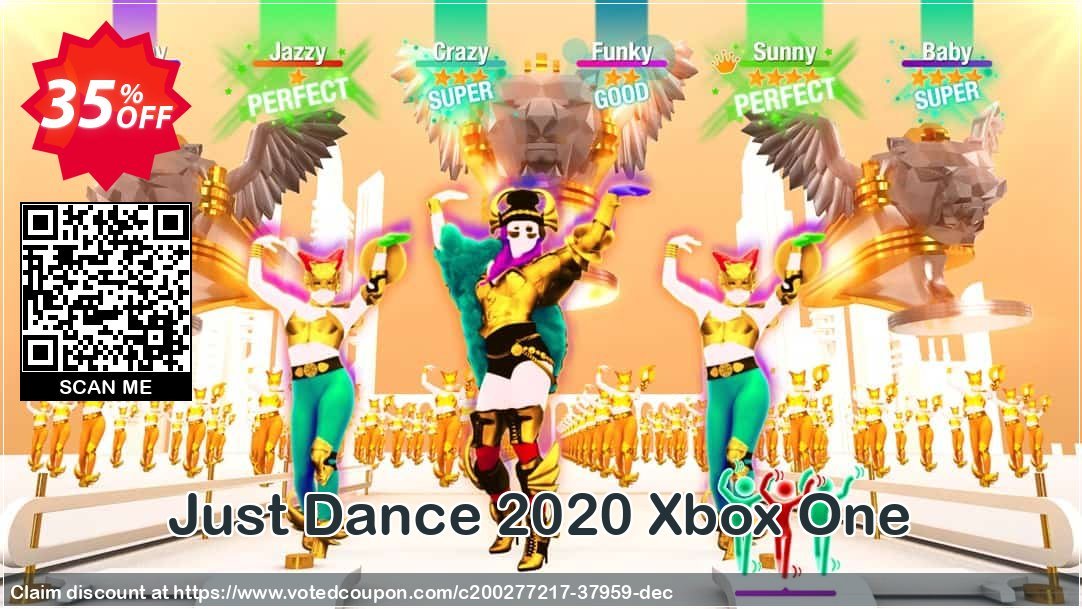 Just Dance 2020 Xbox One Coupon Code Apr 2024, 35% OFF - VotedCoupon