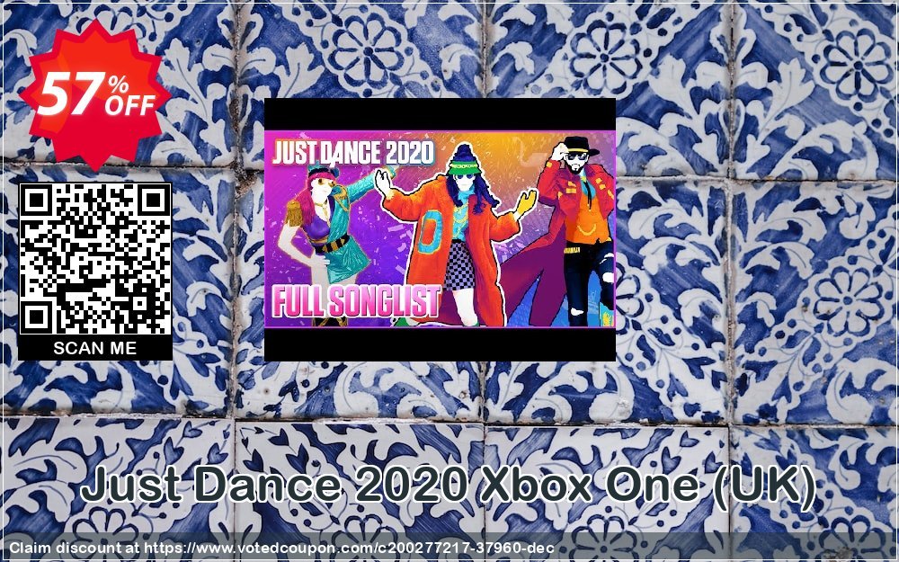 Just Dance 2020 Xbox One, UK  Coupon, discount Just Dance 2024 Xbox One (UK) Deal 2024 CDkeys. Promotion: Just Dance 2020 Xbox One (UK) Exclusive Sale offer 