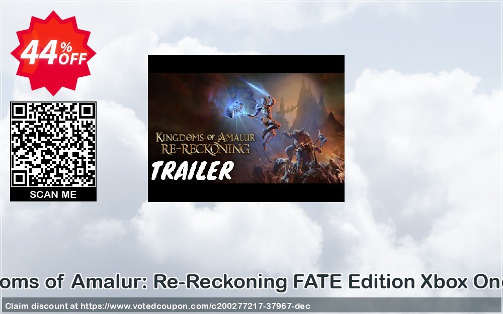 Kingdoms of Amalur: Re-Reckoning FATE Edition Xbox One, UK  Coupon, discount Kingdoms of Amalur: Re-Reckoning FATE Edition Xbox One (UK) Deal 2024 CDkeys. Promotion: Kingdoms of Amalur: Re-Reckoning FATE Edition Xbox One (UK) Exclusive Sale offer 