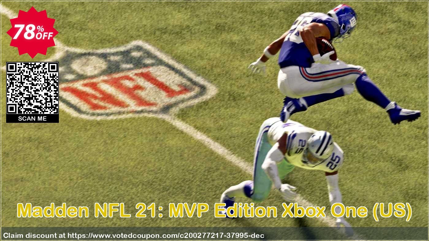 Madden NFL 21: MVP Edition Xbox One, US  Coupon, discount Madden NFL 21: MVP Edition Xbox One (US) Deal 2024 CDkeys. Promotion: Madden NFL 21: MVP Edition Xbox One (US) Exclusive Sale offer 