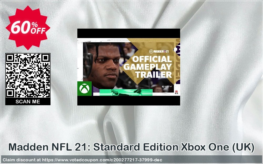 Madden NFL 21: Standard Edition Xbox One, UK  Coupon, discount Madden NFL 21: Standard Edition Xbox One (UK) Deal 2024 CDkeys. Promotion: Madden NFL 21: Standard Edition Xbox One (UK) Exclusive Sale offer 