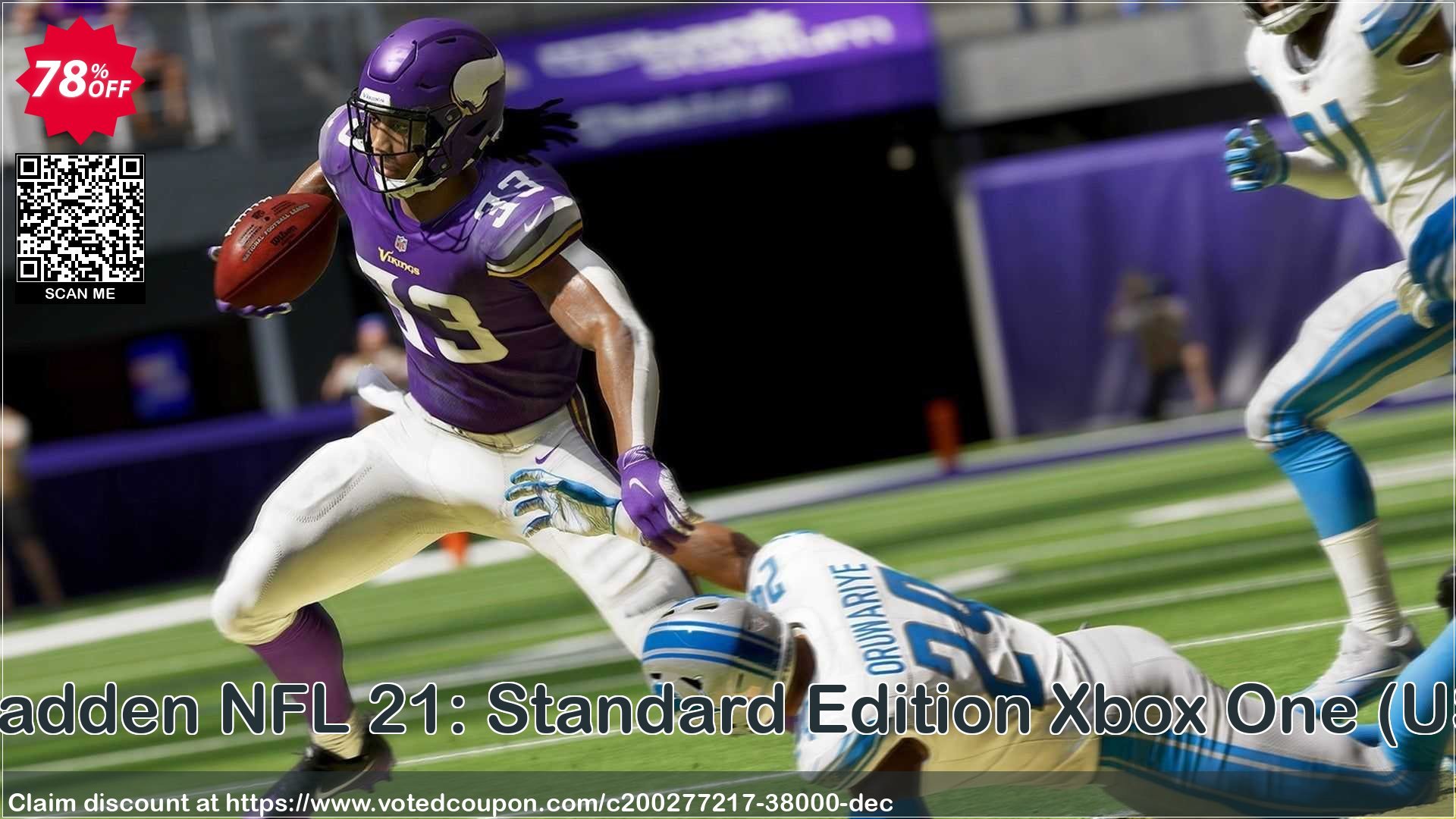 Madden NFL 21: Standard Edition Xbox One, US  Coupon Code May 2024, 78% OFF - VotedCoupon