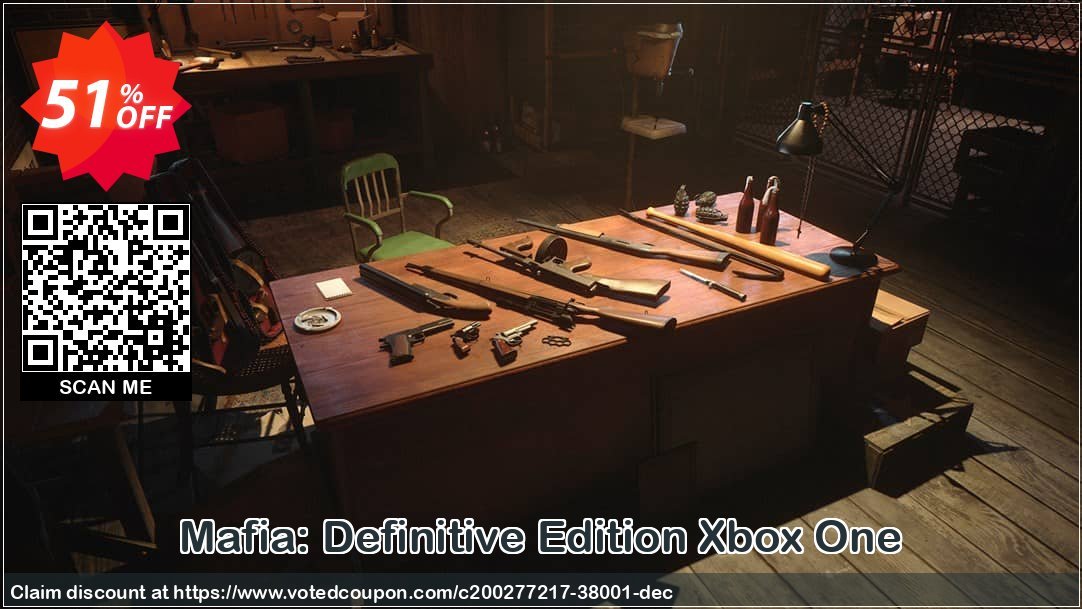 Mafia: Definitive Edition Xbox One Coupon Code Apr 2024, 51% OFF - VotedCoupon