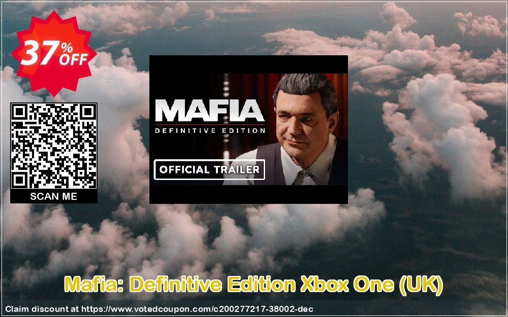 Mafia: Definitive Edition Xbox One, UK  Coupon, discount Mafia: Definitive Edition Xbox One (UK) Deal 2024 CDkeys. Promotion: Mafia: Definitive Edition Xbox One (UK) Exclusive Sale offer 