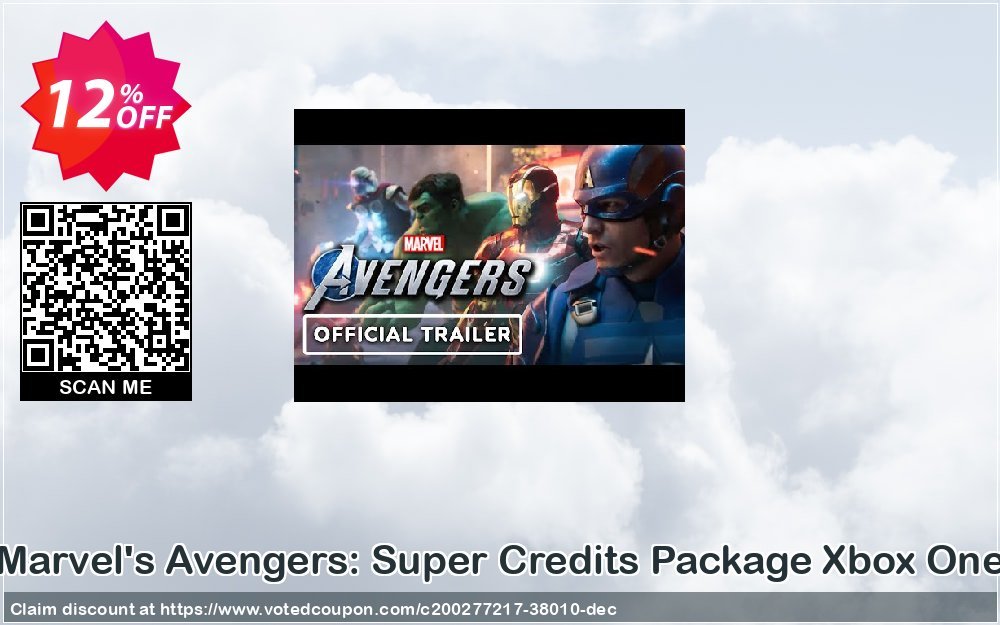 Marvel's Avengers: Super Credits Package Xbox One Coupon Code Apr 2024, 12% OFF - VotedCoupon