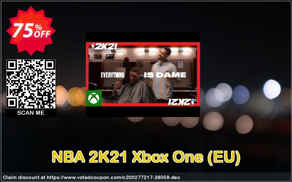 NBA 2K21 Xbox One, EU  Coupon, discount NBA 2K21 Xbox One (EU) Deal 2024 CDkeys. Promotion: NBA 2K21 Xbox One (EU) Exclusive Sale offer 