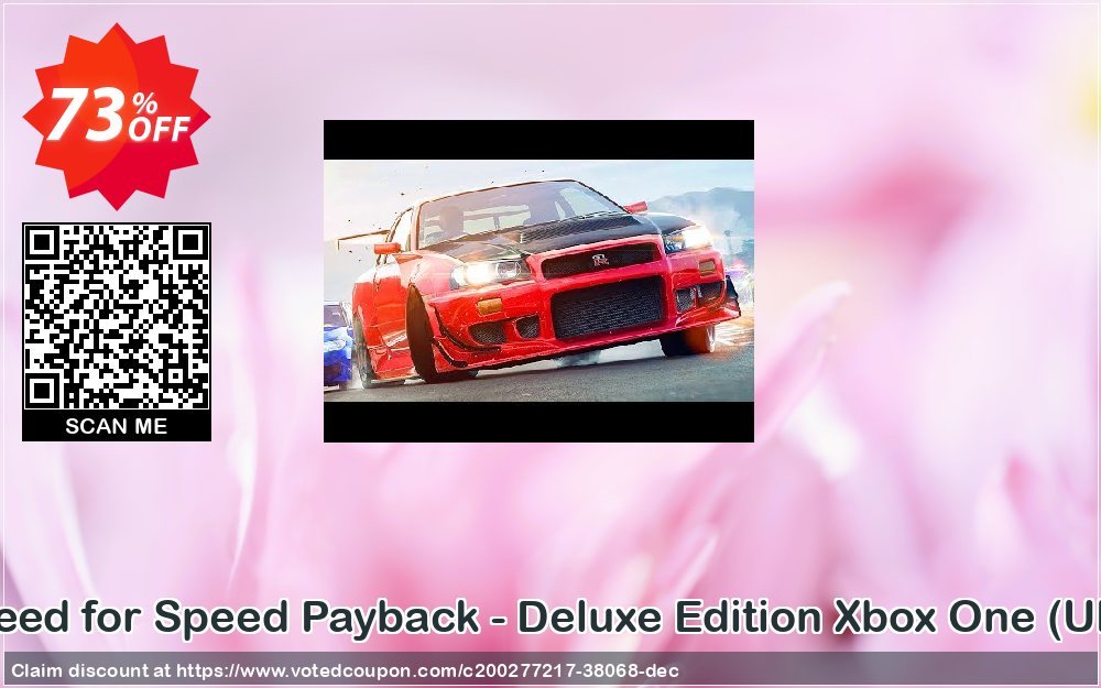 Need for Speed Payback - Deluxe Edition Xbox One, UK  Coupon, discount Need for Speed Payback - Deluxe Edition Xbox One (UK) Deal 2023 CDkeys. Promotion: Need for Speed Payback - Deluxe Edition Xbox One (UK) Exclusive Sale offer 