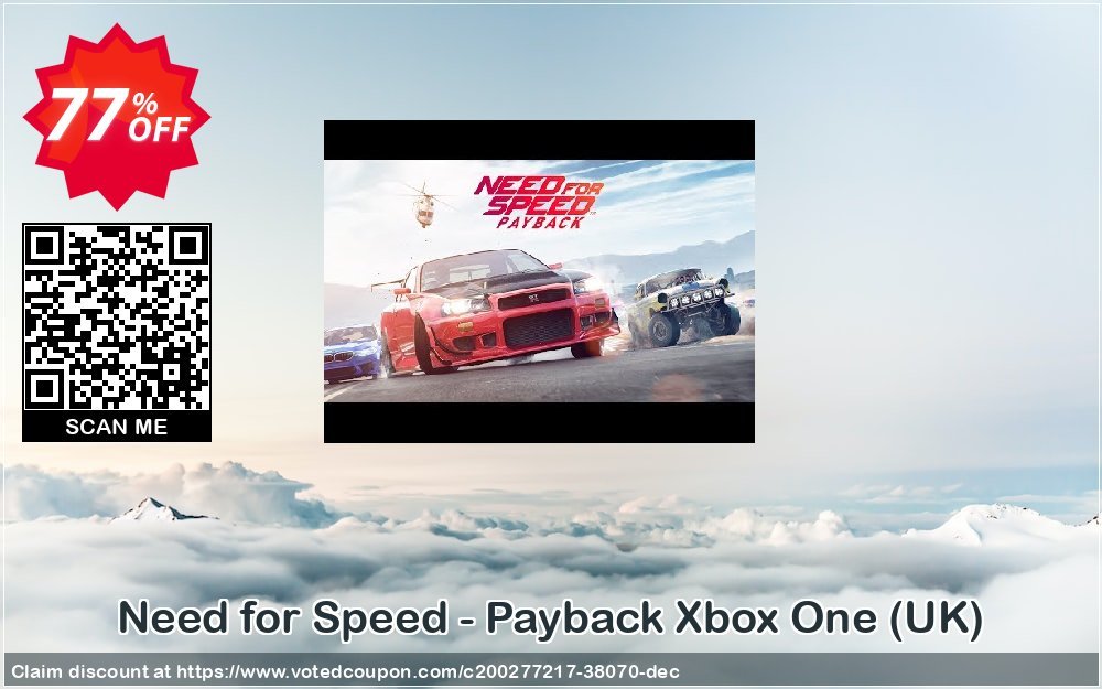 Need for Speed - Payback Xbox One, UK  Coupon, discount Need for Speed - Payback Xbox One (UK) Deal 2024 CDkeys. Promotion: Need for Speed - Payback Xbox One (UK) Exclusive Sale offer 