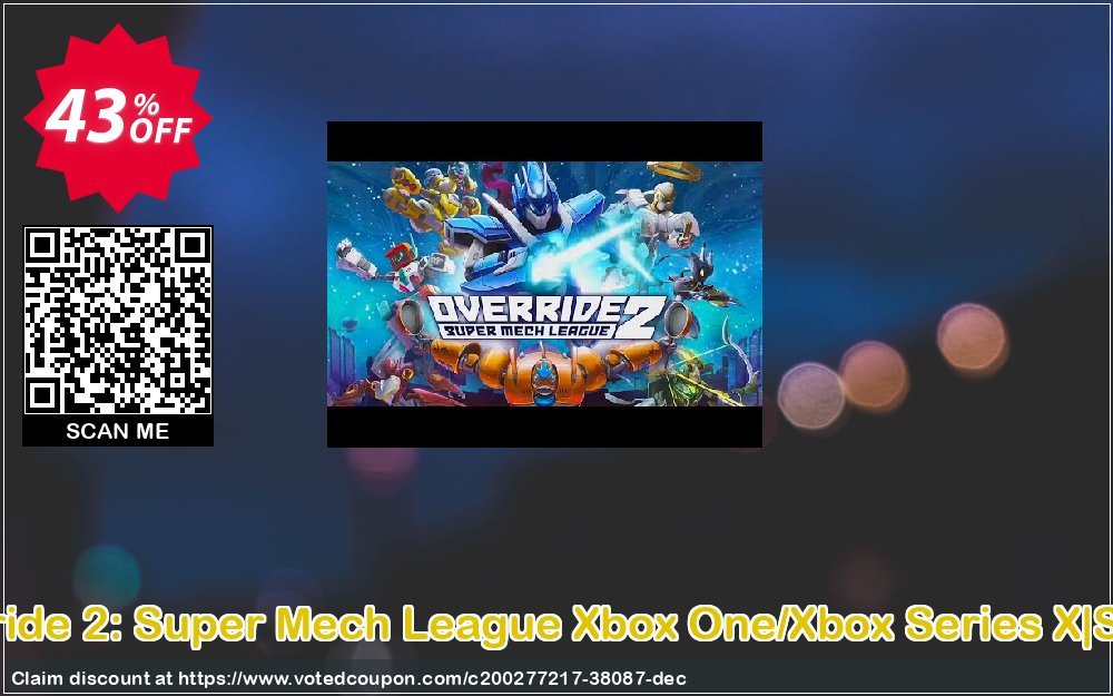 Override 2: Super Mech League Xbox One/Xbox Series X|S, UK  Coupon Code May 2024, 43% OFF - VotedCoupon