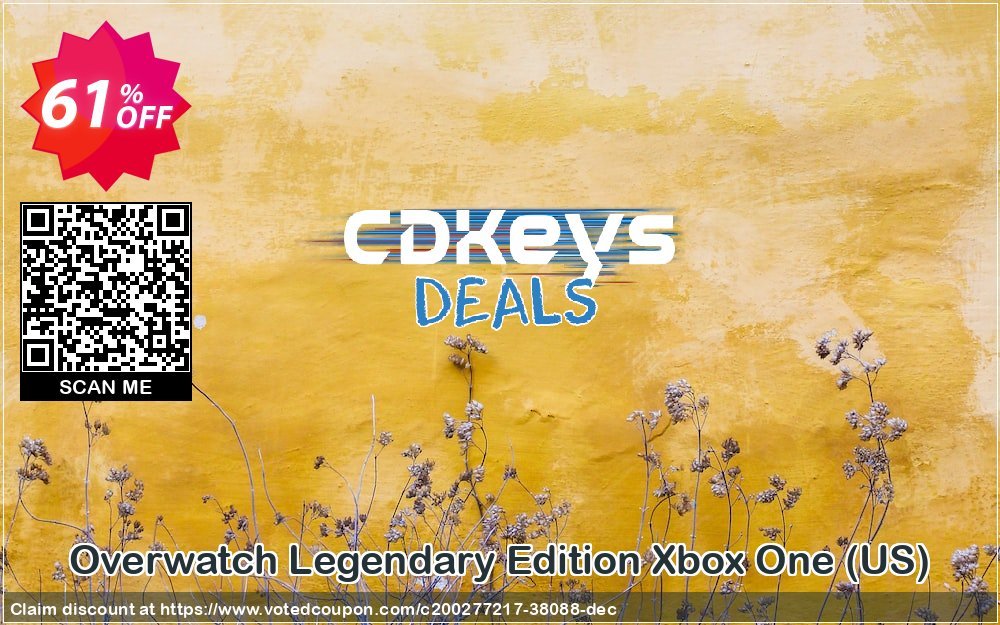 Overwatch Legendary Edition Xbox One, US  Coupon Code Apr 2024, 61% OFF - VotedCoupon