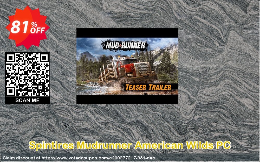 Spintires Mudrunner American Wilds PC Coupon Code Apr 2024, 81% OFF - VotedCoupon