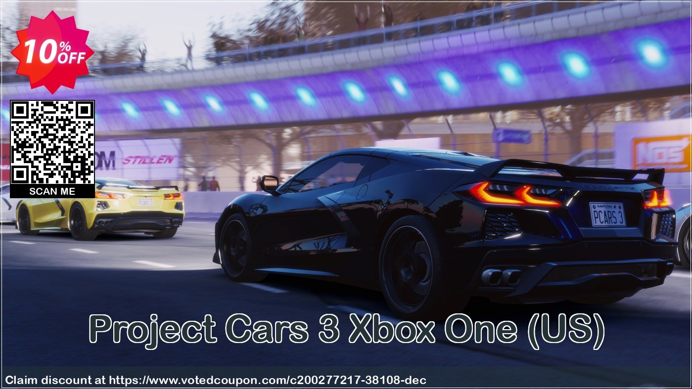 Project Cars 3 Xbox One, US  Coupon, discount Project Cars 3 Xbox One (US) Deal 2024 CDkeys. Promotion: Project Cars 3 Xbox One (US) Exclusive Sale offer 