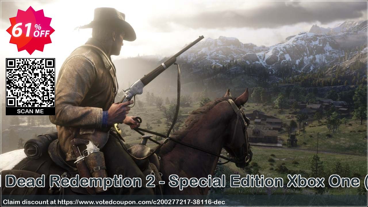 Red Dead Redemption 2 - Special Edition Xbox One, US  Coupon, discount Red Dead Redemption 2 - Special Edition Xbox One (US) Deal 2024 CDkeys. Promotion: Red Dead Redemption 2 - Special Edition Xbox One (US) Exclusive Sale offer 