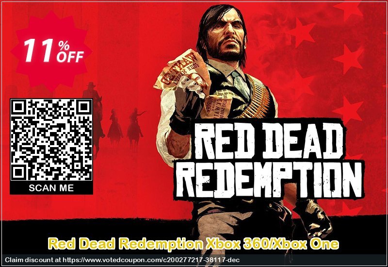 Red Dead Redemption Xbox 360/Xbox One Coupon, discount Red Dead Redemption Xbox 360/Xbox One Deal 2024 CDkeys. Promotion: Red Dead Redemption Xbox 360/Xbox One Exclusive Sale offer 