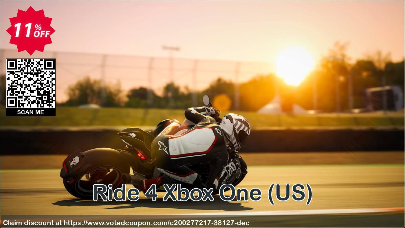 Ride 4 Xbox One, US  Coupon, discount Ride 4 Xbox One (US) Deal 2024 CDkeys. Promotion: Ride 4 Xbox One (US) Exclusive Sale offer 