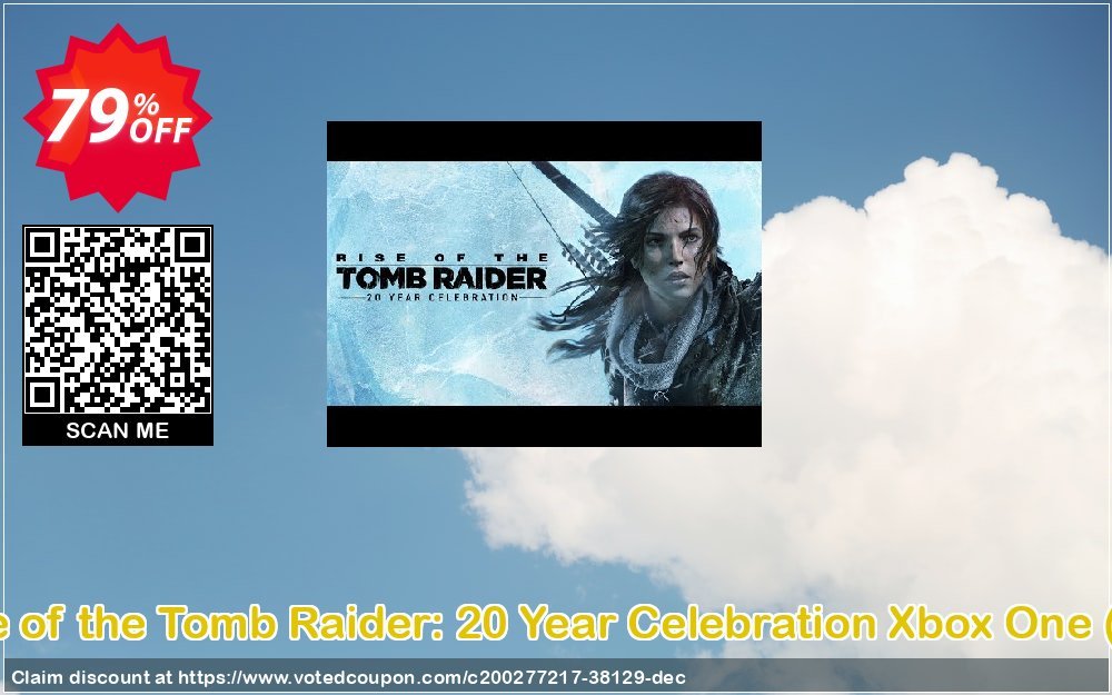 Rise of the Tomb Raider: 20 Year Celebration Xbox One, EU  Coupon, discount Rise of the Tomb Raider: 20 Year Celebration Xbox One (EU) Deal 2024 CDkeys. Promotion: Rise of the Tomb Raider: 20 Year Celebration Xbox One (EU) Exclusive Sale offer 