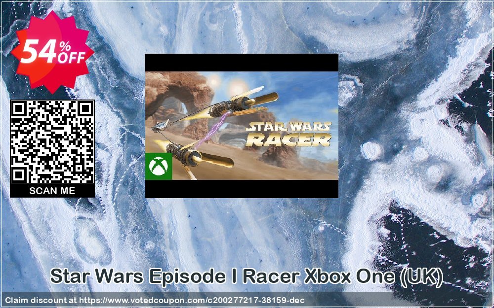 Star Wars Episode I Racer Xbox One, UK  Coupon, discount Star Wars Episode I Racer Xbox One (UK) Deal 2024 CDkeys. Promotion: Star Wars Episode I Racer Xbox One (UK) Exclusive Sale offer 