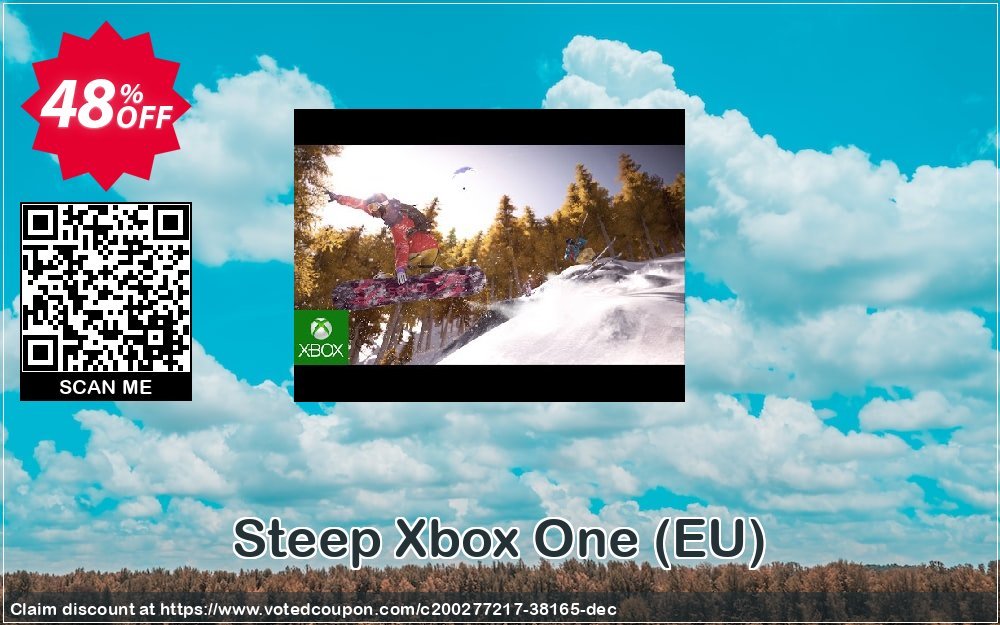 Steep Xbox One, EU  Coupon, discount Steep Xbox One (EU) Deal 2024 CDkeys. Promotion: Steep Xbox One (EU) Exclusive Sale offer 