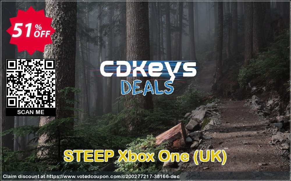 STEEP Xbox One, UK  Coupon, discount STEEP Xbox One (UK) Deal 2024 CDkeys. Promotion: STEEP Xbox One (UK) Exclusive Sale offer 