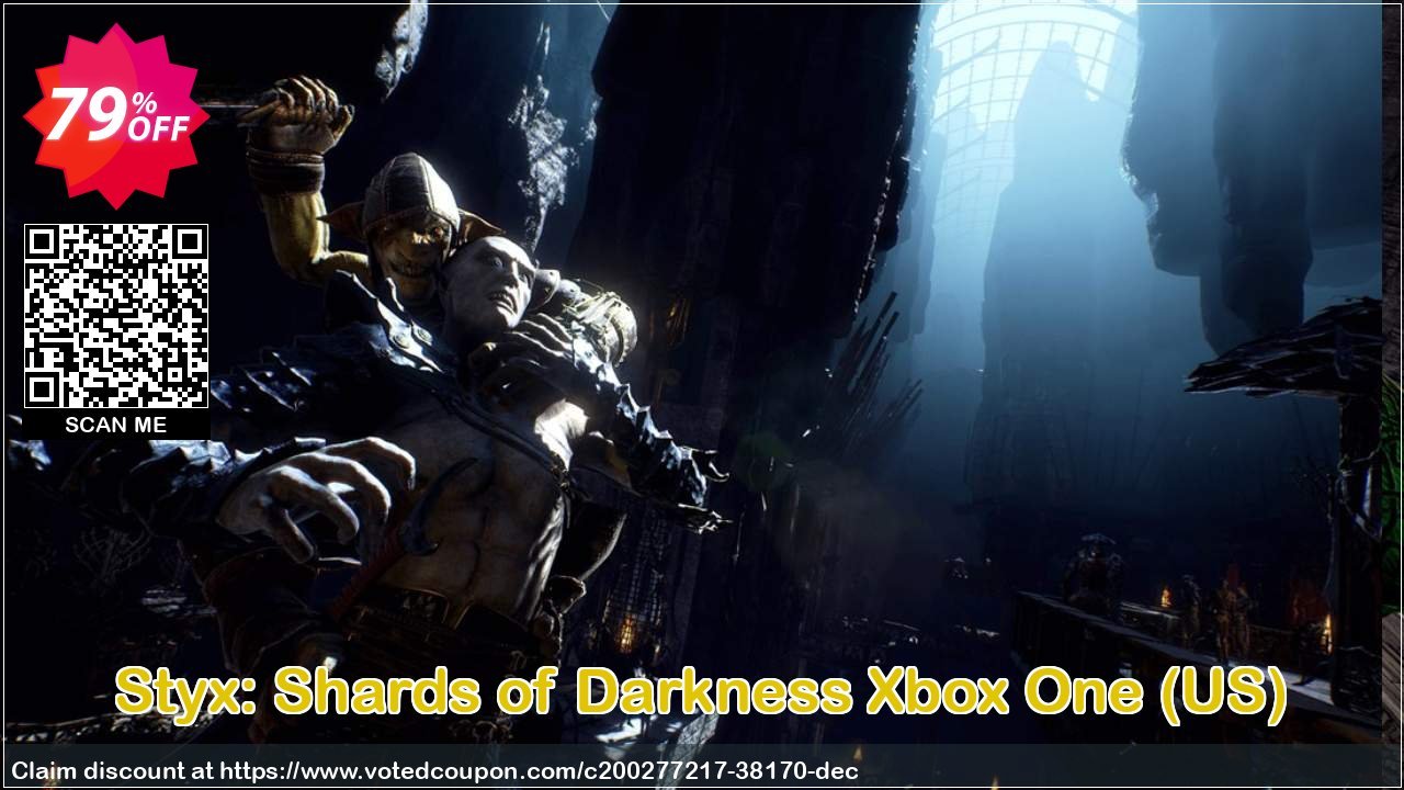 Styx: Shards of Darkness Xbox One, US  Coupon, discount Styx: Shards of Darkness Xbox One (US) Deal 2024 CDkeys. Promotion: Styx: Shards of Darkness Xbox One (US) Exclusive Sale offer 