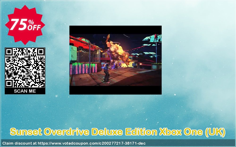 Sunset Overdrive Deluxe Edition Xbox One, UK  Coupon, discount Sunset Overdrive Deluxe Edition Xbox One (UK) Deal 2024 CDkeys. Promotion: Sunset Overdrive Deluxe Edition Xbox One (UK) Exclusive Sale offer 