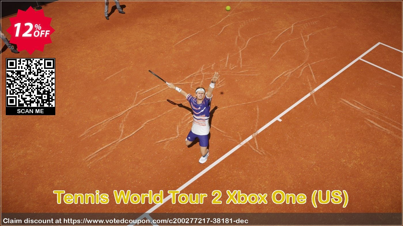 Tennis World Tour 2 Xbox One, US  Coupon, discount Tennis World Tour 2 Xbox One (US) Deal 2024 CDkeys. Promotion: Tennis World Tour 2 Xbox One (US) Exclusive Sale offer 