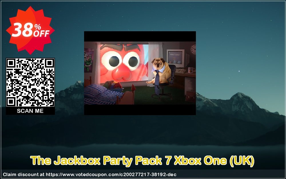 The Jackbox Party Pack 7 Xbox One, UK  Coupon, discount The Jackbox Party Pack 7 Xbox One (UK) Deal 2024 CDkeys. Promotion: The Jackbox Party Pack 7 Xbox One (UK) Exclusive Sale offer 