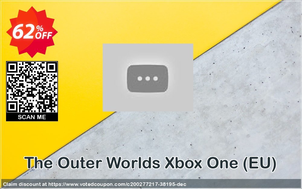 The Outer Worlds Xbox One, EU  Coupon, discount The Outer Worlds Xbox One (EU) Deal 2024 CDkeys. Promotion: The Outer Worlds Xbox One (EU) Exclusive Sale offer 