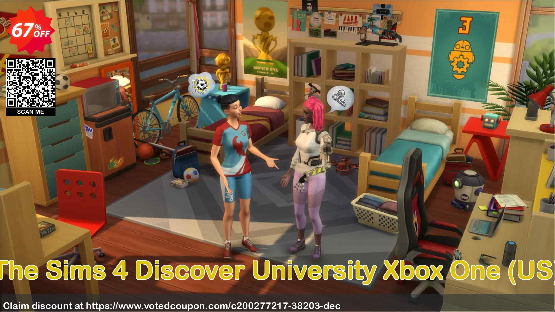 The Sims 4 Discover University Xbox One, US  Coupon Code Apr 2024, 67% OFF - VotedCoupon