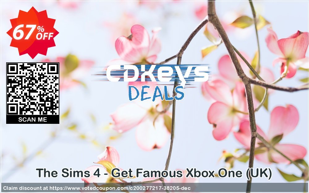 The Sims 4 - Get Famous Xbox One, UK  Coupon, discount The Sims 4 - Get Famous Xbox One (UK) Deal 2024 CDkeys. Promotion: The Sims 4 - Get Famous Xbox One (UK) Exclusive Sale offer 