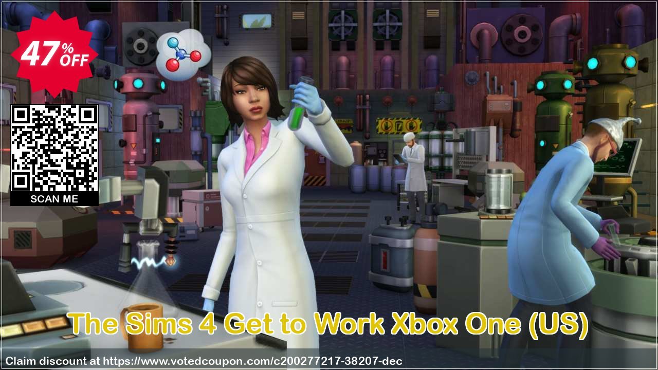 The Sims 4 Get to Work Xbox One, US  Coupon Code Apr 2024, 47% OFF - VotedCoupon