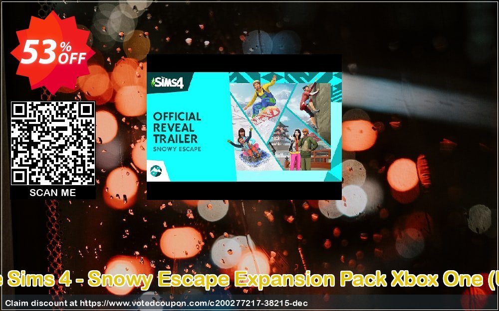 The Sims 4 - Snowy Escape Expansion Pack Xbox One, UK  Coupon, discount The Sims 4 - Snowy Escape Expansion Pack Xbox One (UK) Deal 2023 CDkeys. Promotion: The Sims 4 - Snowy Escape Expansion Pack Xbox One (UK) Exclusive Sale offer 