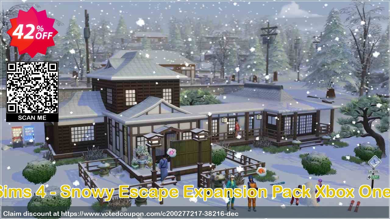 The Sims 4 - Snowy Escape Expansion Pack Xbox One, US  Coupon Code Apr 2024, 42% OFF - VotedCoupon