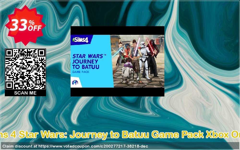 The Sims 4 Star Wars: Journey to Batuu Game Pack Xbox One, UK  Coupon Code Apr 2024, 33% OFF - VotedCoupon